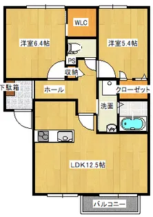 セレーノ【2階】の間取り