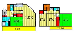 千葉県船橋市三山1【一戸建】の間取り