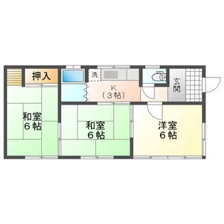 群馬県伊勢崎市山王町【一戸建】の間取り