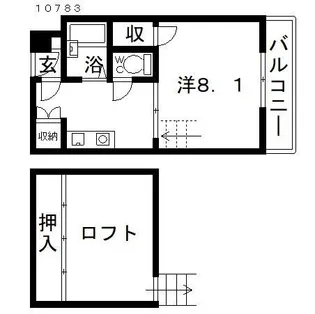 Bois de Meudon(ボイス・デ・ムドン)【3階】の間取り