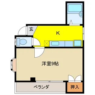 岐阜県岐阜市八ツ梅町2【マンション】の間取り