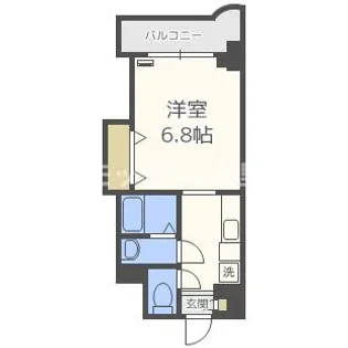 ラグゼ住之江【7階】の間取り