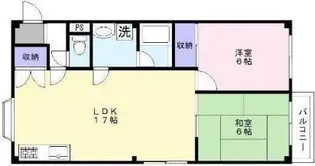 グレイスハイツ【2階】の間取り