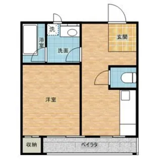 ミカドハイツ【3階】の間取り