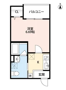 バズクロウ小路【2階】の間取り