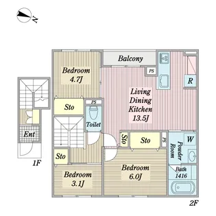 Rock Shieldの間取り
