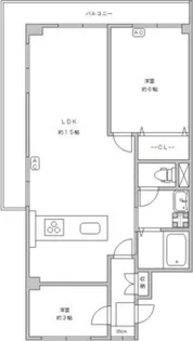 ハイネス目黒【3階】の間取り