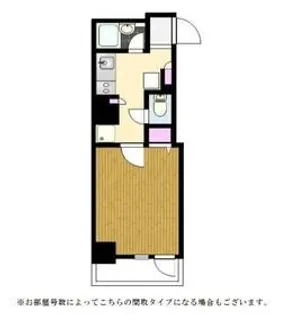 プレールドゥーク蒲田II【5階】の間取り