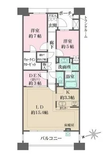 グランエスタ【10階】の間取り