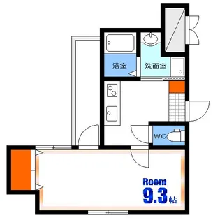 FK BLD【4階】の間取り