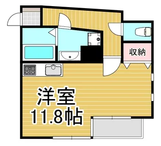 プルーズ塚口【2階】の間取り