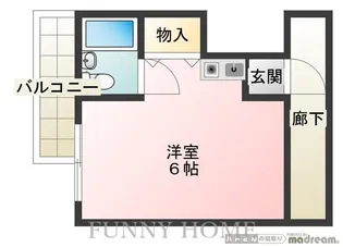 クオリティ宮坂【3階】の間取り