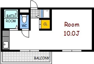 上幟町ビル【4階】の間取り