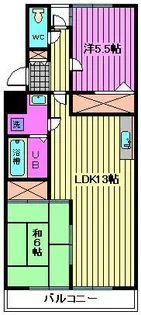 メゾン島田【2階】の間取り