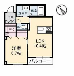 広島県福山市引野町3【マンション】の間取り
