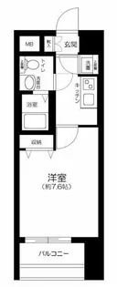 AXAS文京関口【3階】の間取り