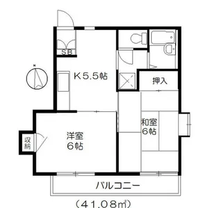 カーサオッヂ【3階】の間取り