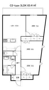 リ・ベストII【2階】の間取り