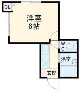 アーバン中央【3階】の間取り