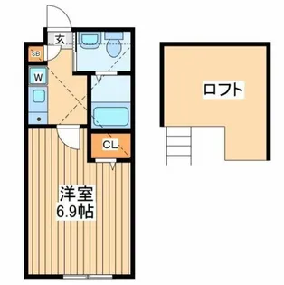 メゾフォルテ【2階】の間取り