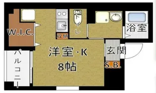 東京都中央区築地7【マンション】の間取り