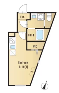 ルオーレ田端【5階】の間取り
