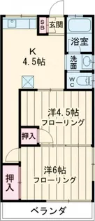 サンアボード【2階】の間取り