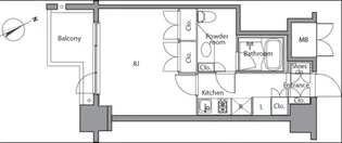 麻布台レジデンス【10階】の間取り