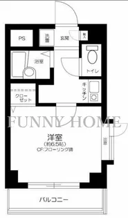 ルパデュソワール【2階】の間取り