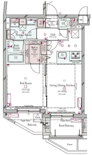 コンシェリア池上 THE RESIDENCE【5階】の間取り