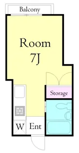 フローラ【2階】の間取り