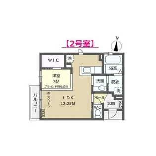 Sara(サラ)【3階】の間取り