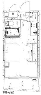 ユピテルK【1階】の間取り