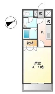 神奈川県川崎市麻生区片平3【アパート】の間取り