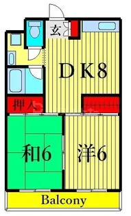 クリアメゾン【3階】の間取り