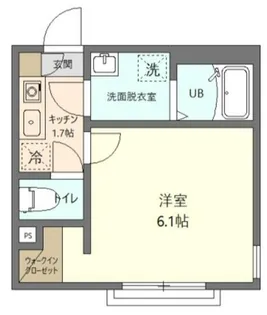 グランステージ川崎【3階】の間取り