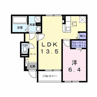 ハルノテラス【1階】の間取り