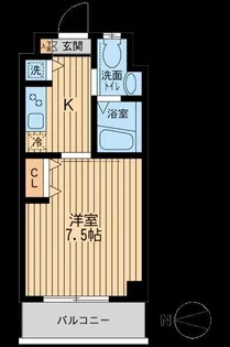サンライズ中十条II【2階】の間取り