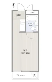 メゾン・ド・サリアン【4階】の間取り