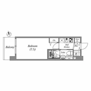 東京都品川区南大井3【マンション】の間取り