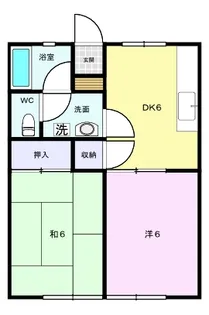 ハイツタワラ A【1階】の間取り
