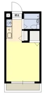 ロマーヌ石岡第2【4階】の間取り
