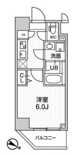 ALTERNA横濱阪東橋【9階】の間取り