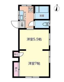 天野コーポ【3階】の間取り