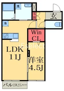 サンスクミ【3階】の間取り