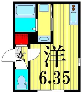 メゾン・ド・シエル【2階】の間取り
