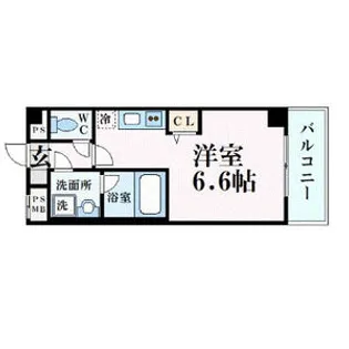 AILE武庫之荘【1階】の間取り