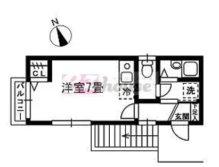 ハイムタカガイ【2階】の間取り