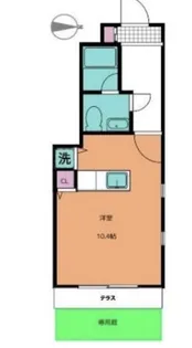 グランデフォルトゥーナ【1階】の間取り