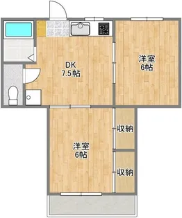メゾン・ド・オノ【1階】の間取り